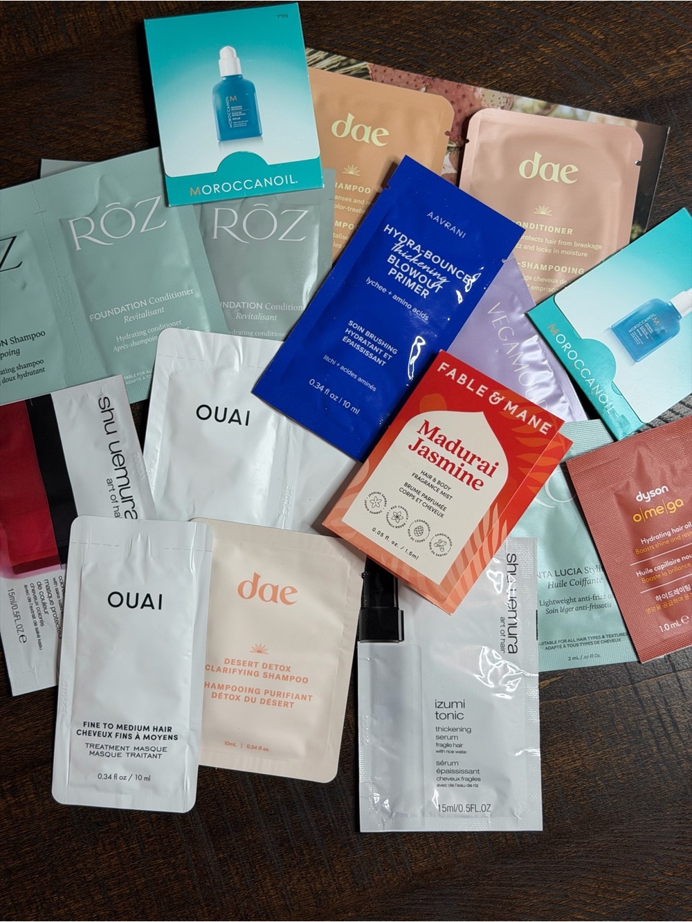 15 piece Variety Hair Care Sample pack-